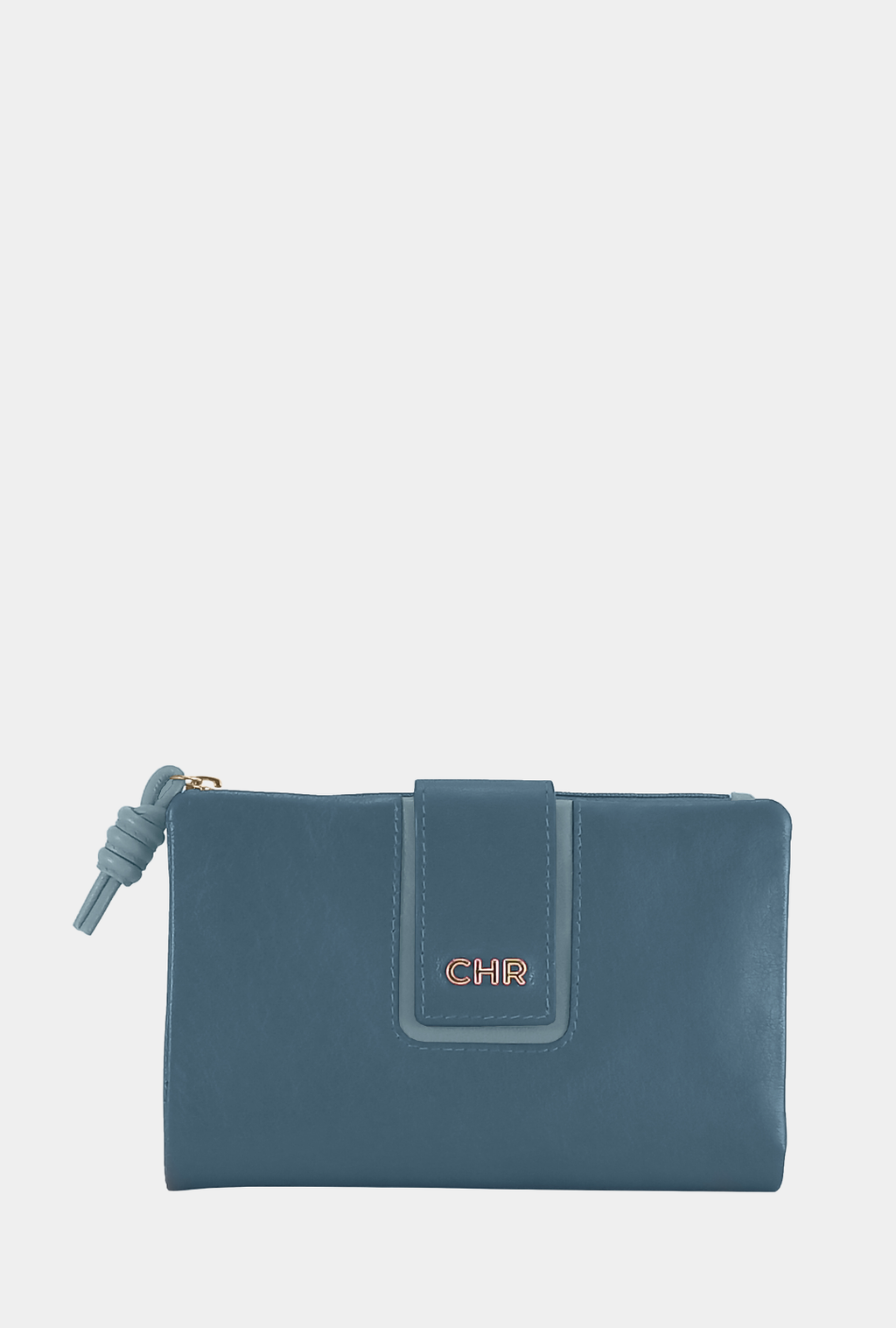 Cacharel Billetero Piel Grande 18 cm - Natura Azul