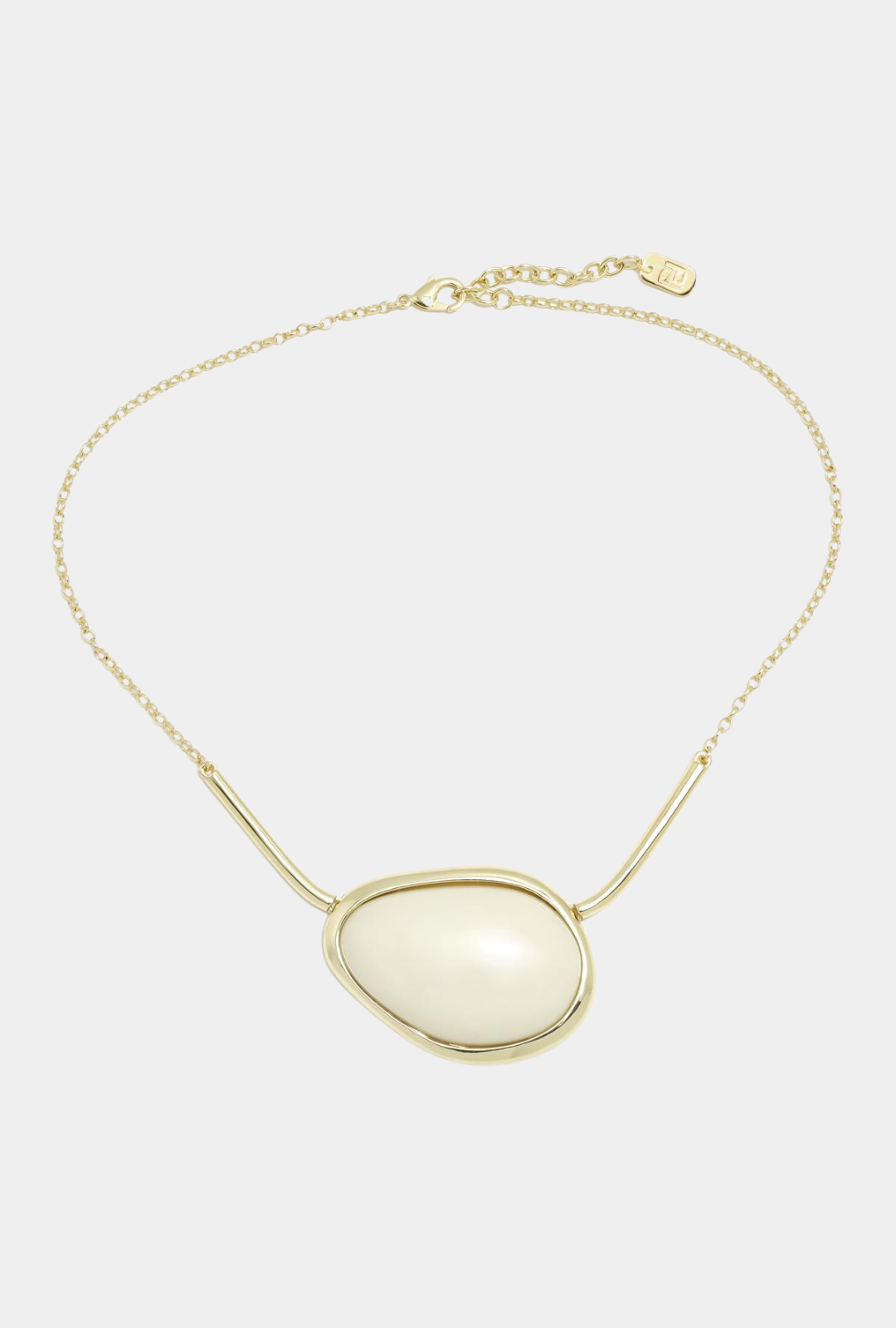 Pertegaz Collar Brutal Piedra Marfil