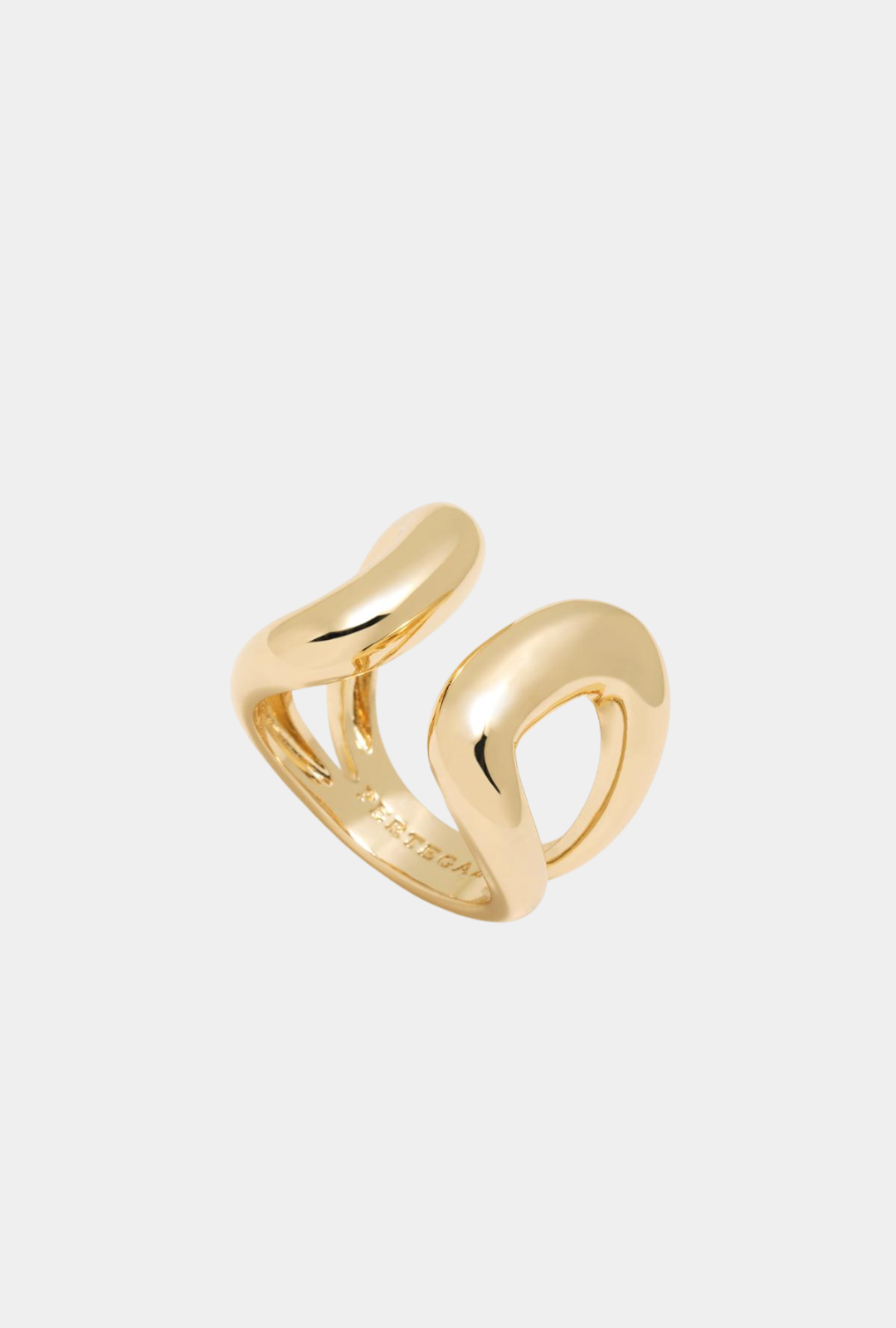 Pertegaz Anillo Palas Capri Gold - Talla 14