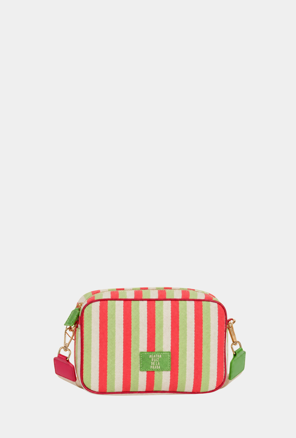 Agatha Ruiz De La Prada Bolso Bandolera Lona Líneas