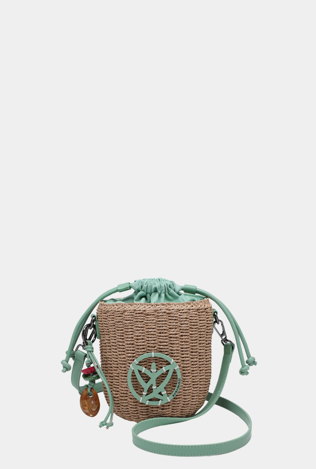 Pepe Moll Bandolera Natural Alaska Aqua