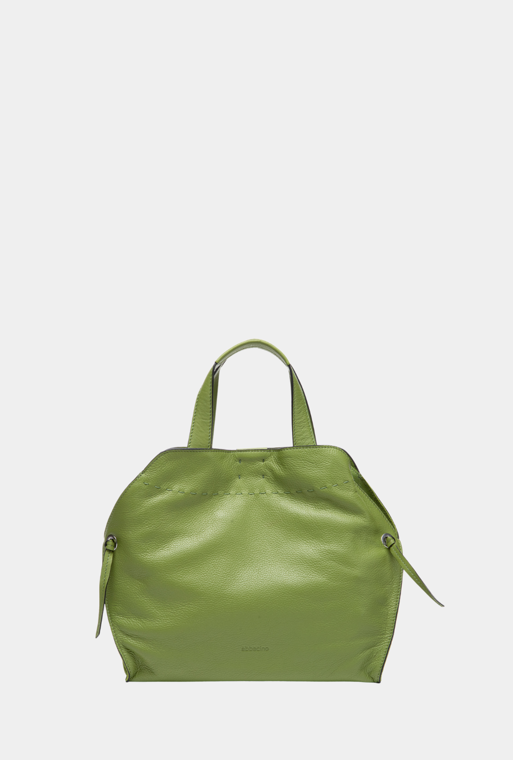Abbacino Bolso De Mano En Piel Verde