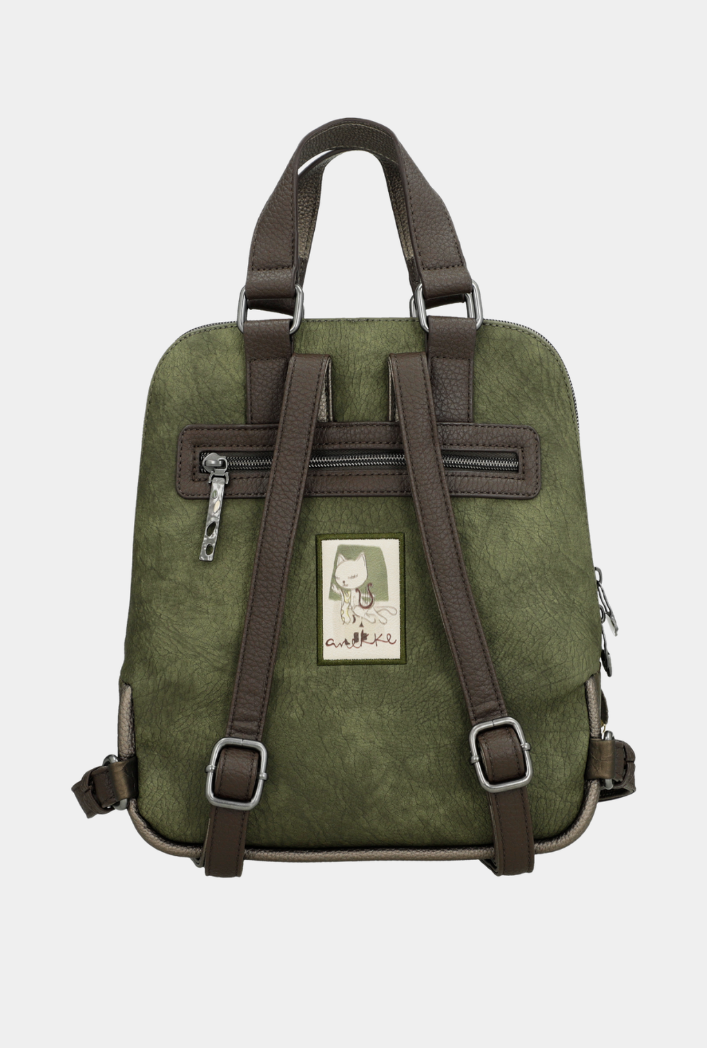 Anekke Mochila Estampada Con Asa Corta - Amphora