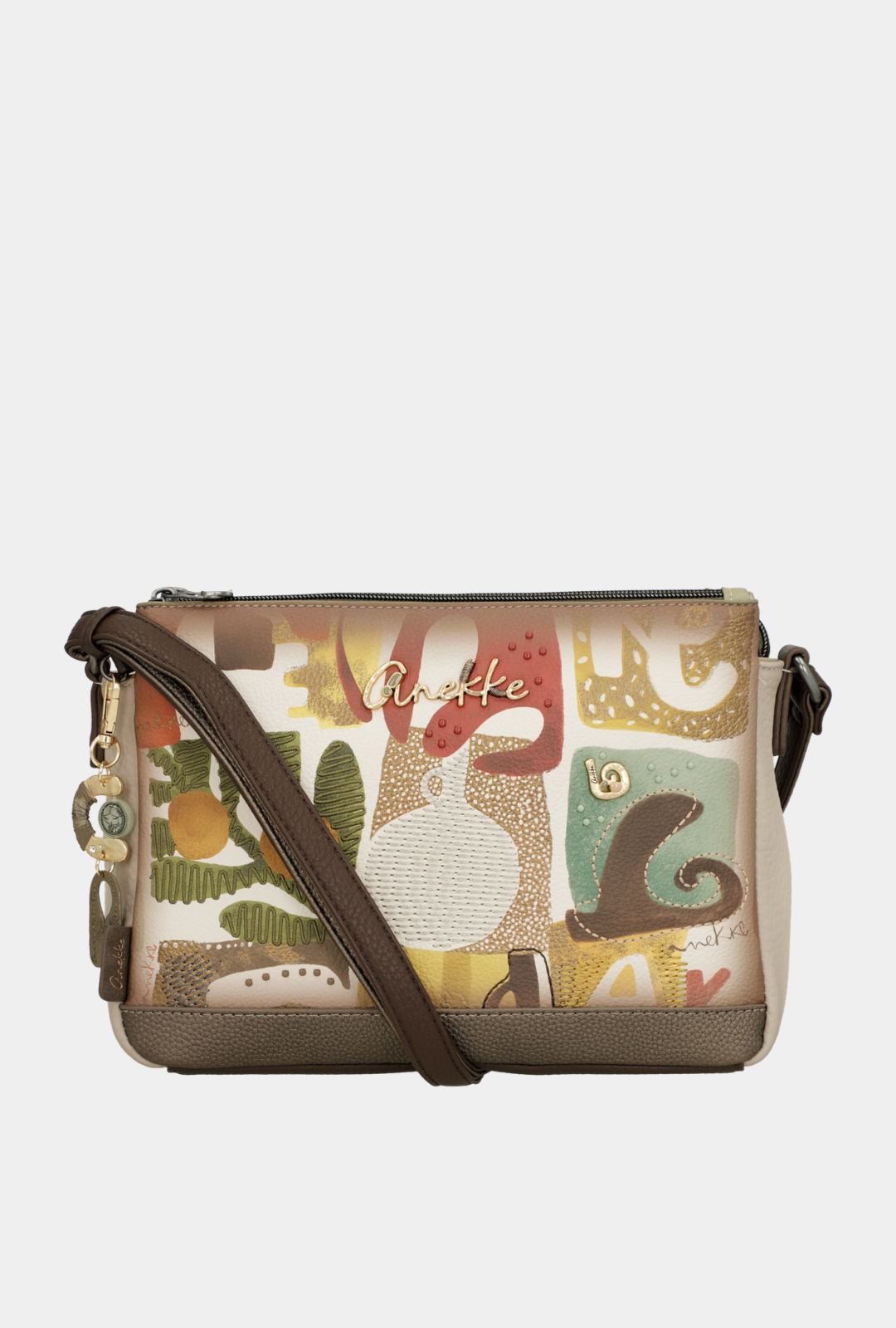 Anekke Bandolera Estampada - Amphora