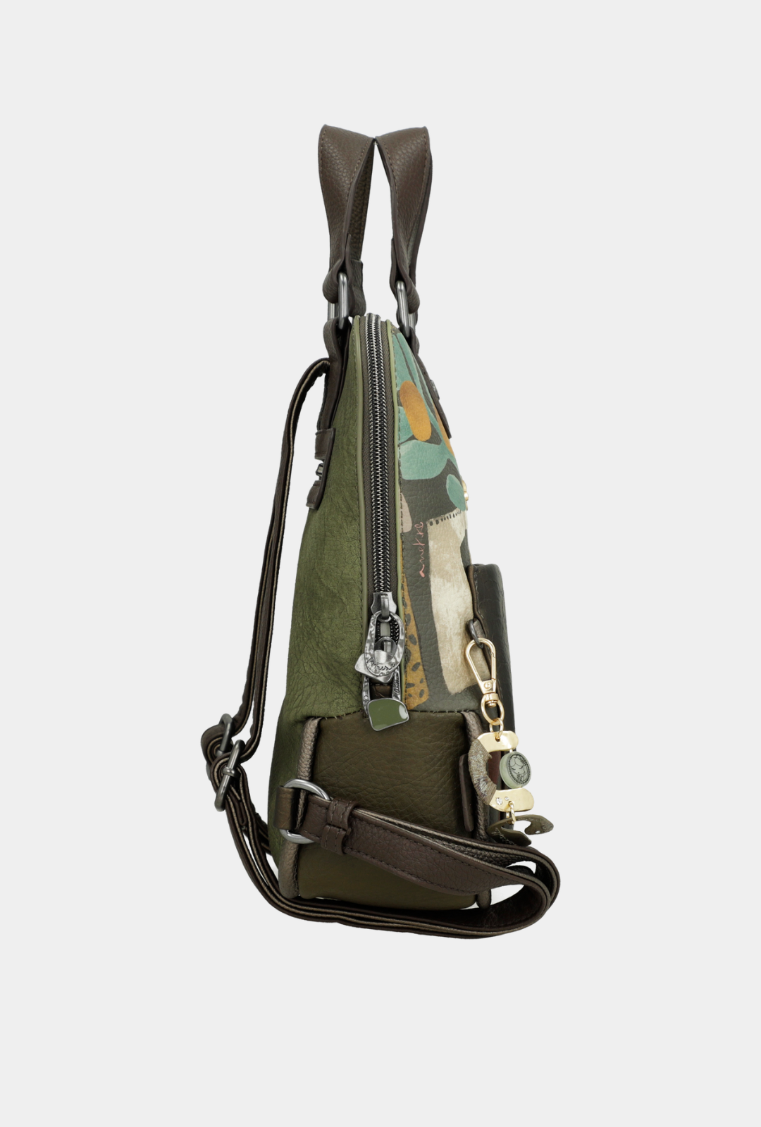 Anekke Mochila Estampada Con Asa Corta - Amphora