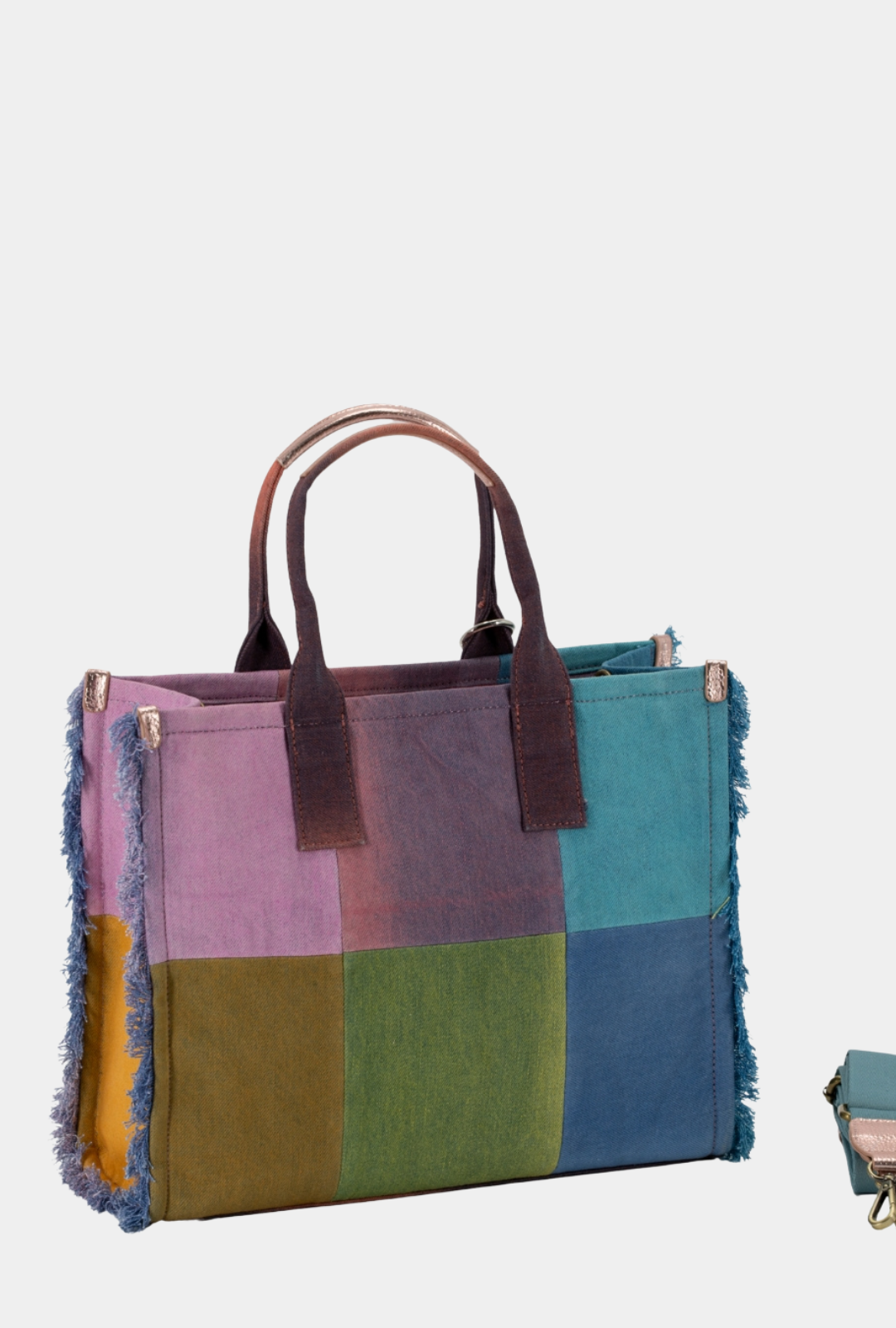 Cacharel Bolso Denim Multicolor Charm Estrellas