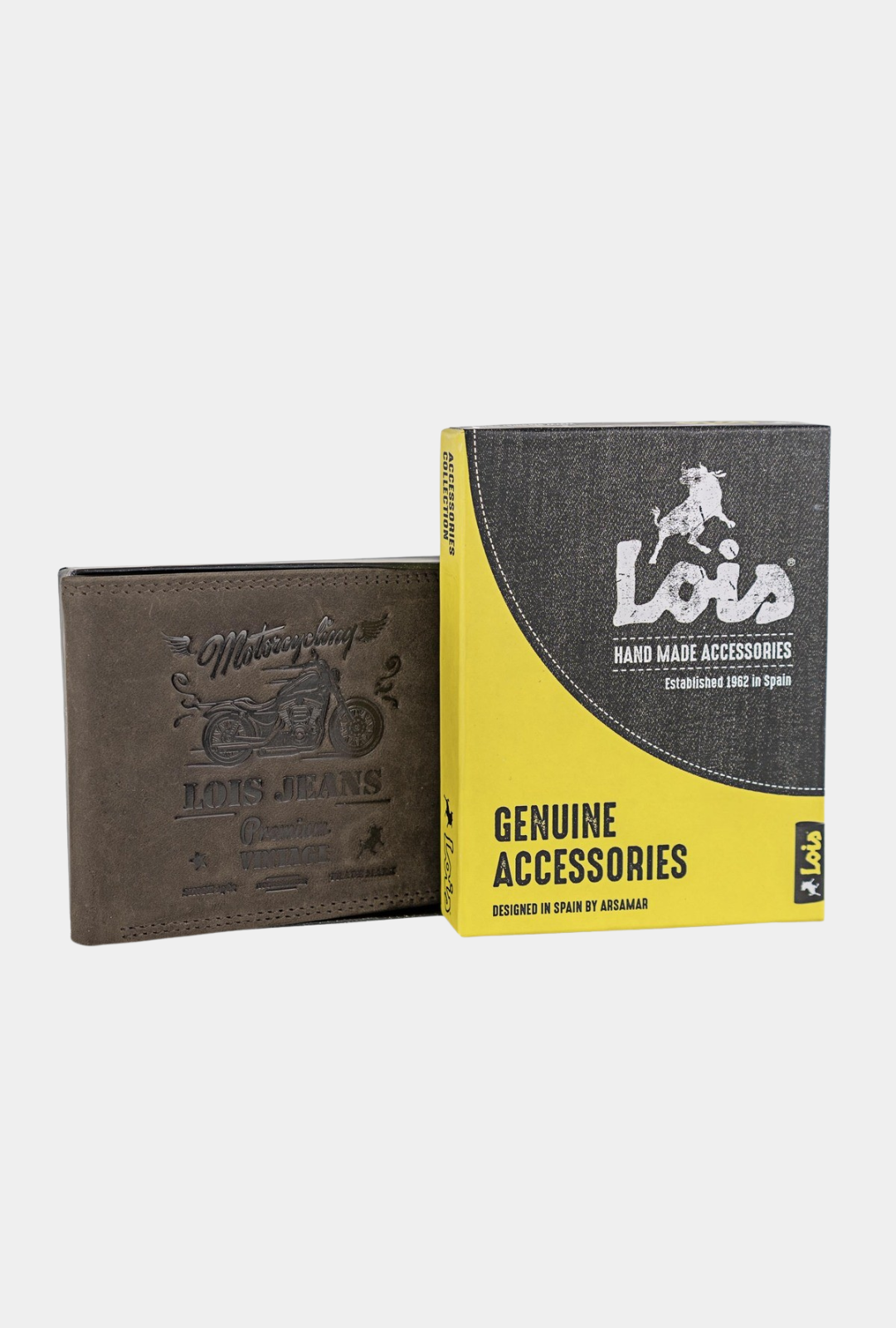 Lois Cartera Piel De Hombre Con Monedero 9cm - Dubbo