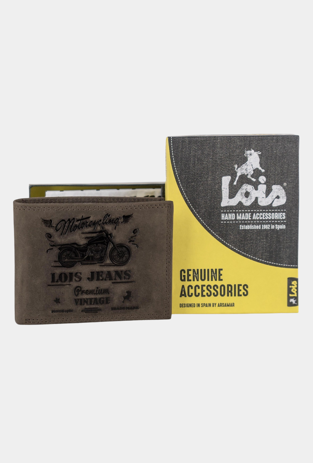 Lois Cartera Piel De Hombre Con Monedero 8,5cm - Dubbo