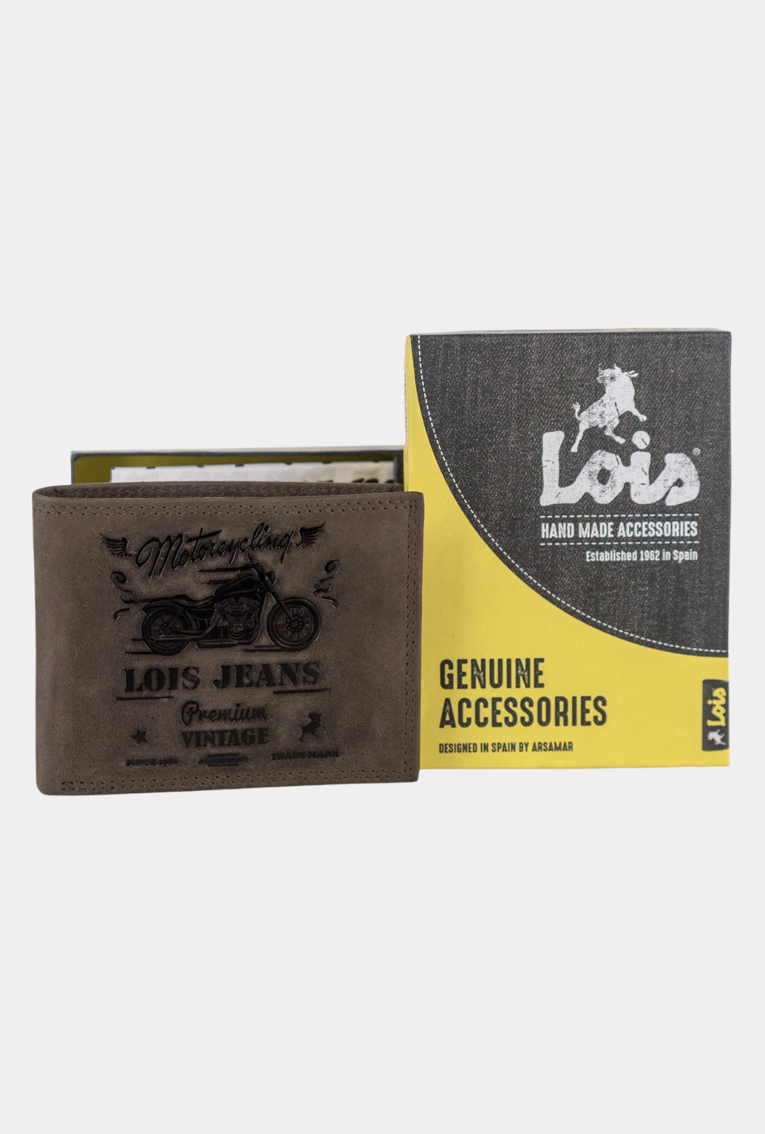 Lois Cartera Piel De Hombre Con Monedero 8,5cm - Dubbo