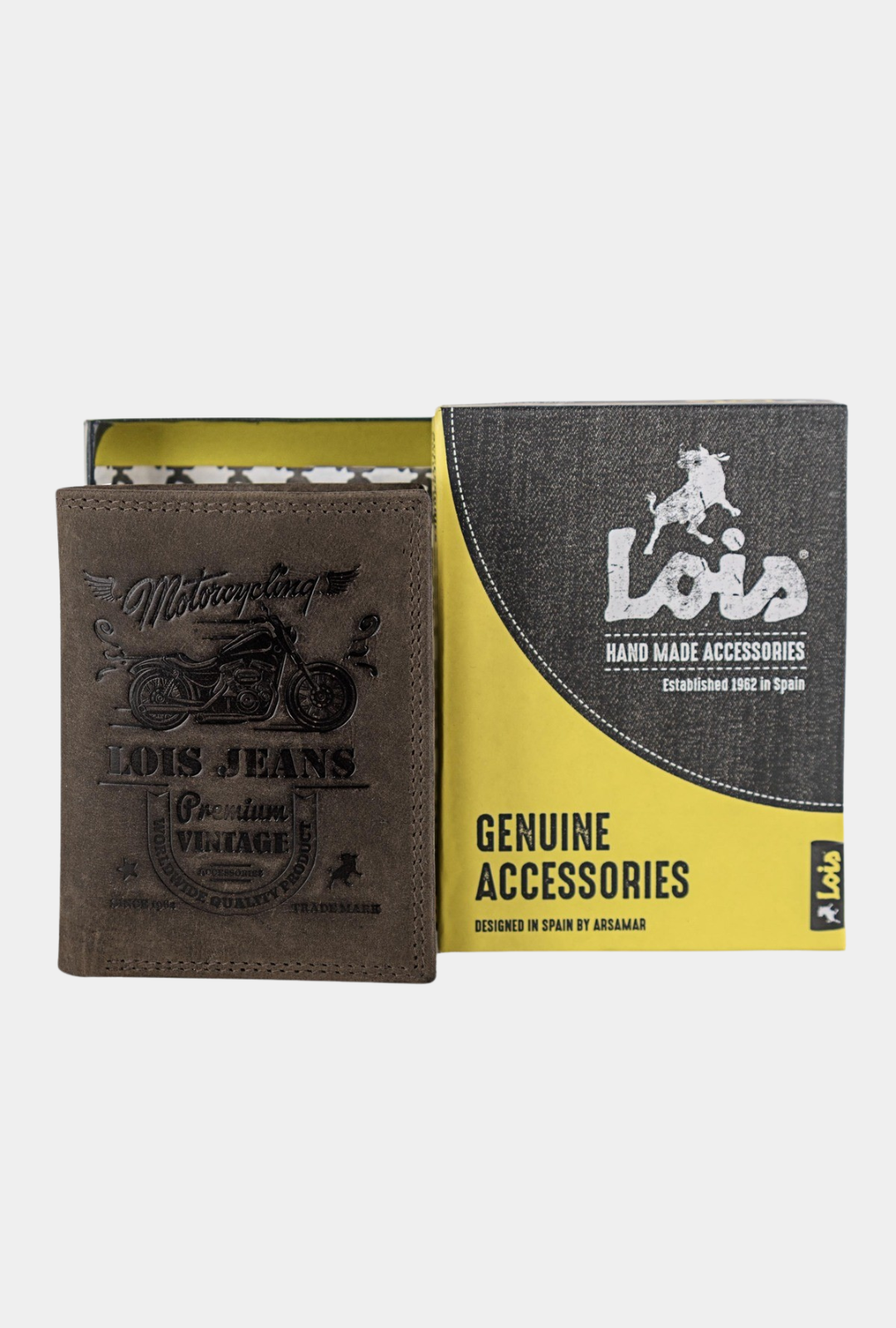 Lois Cartera Piel De Hombre Sin Monedero 11cm - Dubbo
