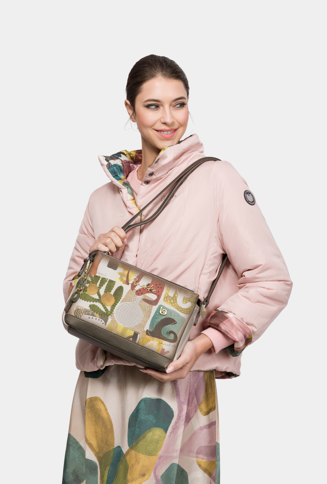 Anekke Bandolera Estampada - Amphora
