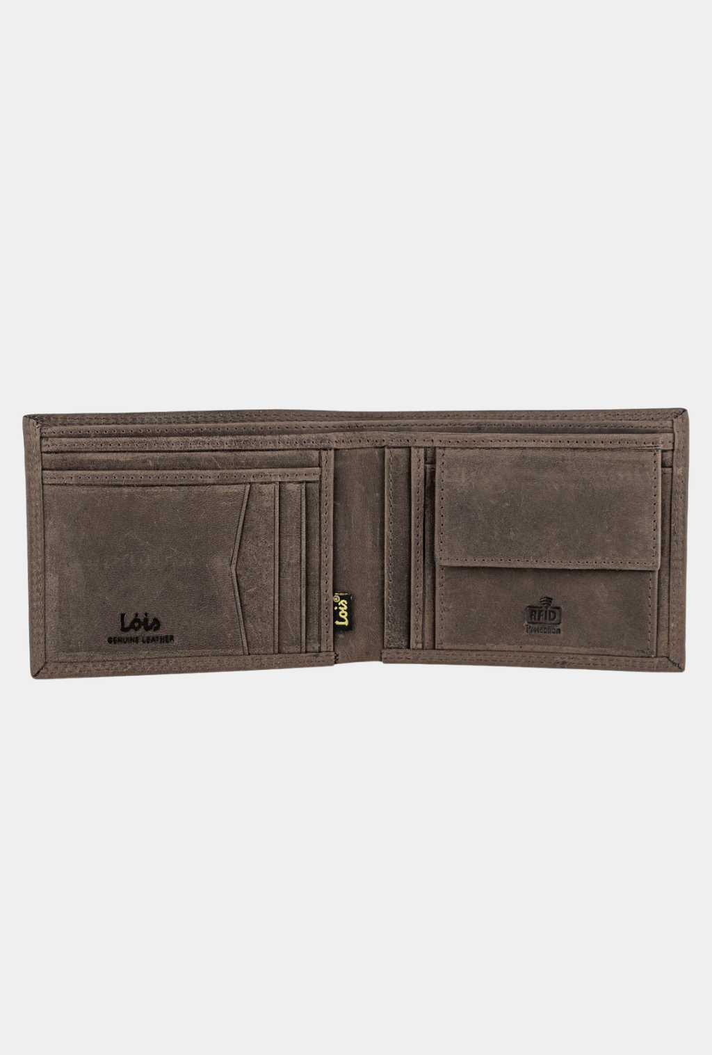 Lois Cartera Piel De Hombre Con Monedero 9cm - Dubbo