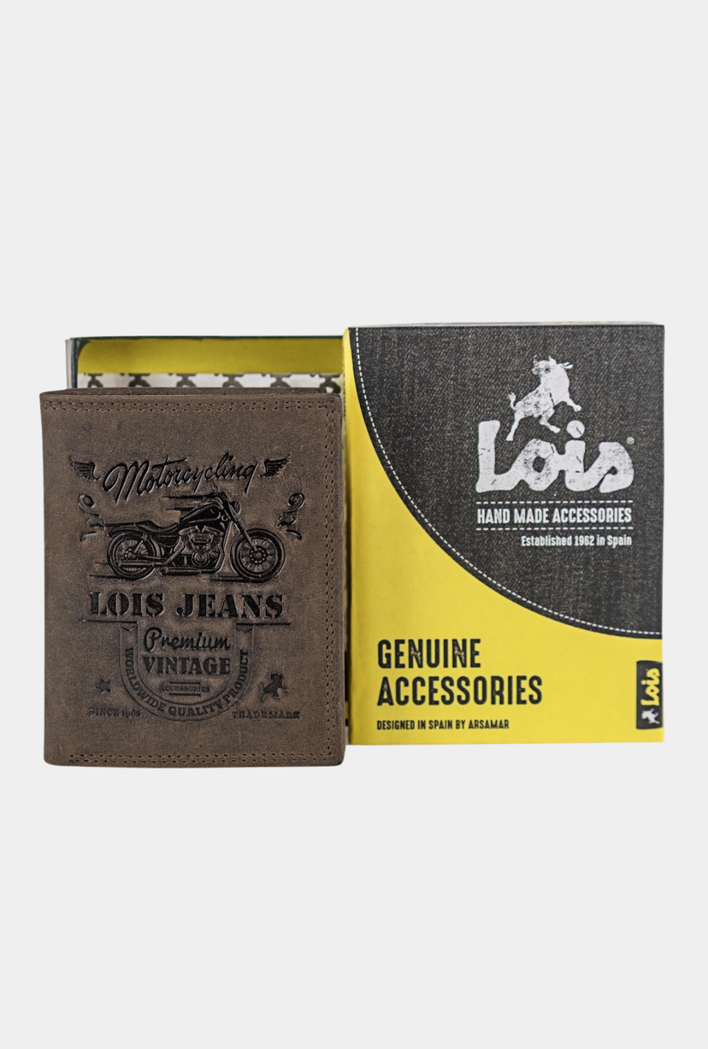 Lois Cartera Piel De Hombre Con Monedero 11cm  - Dubbo