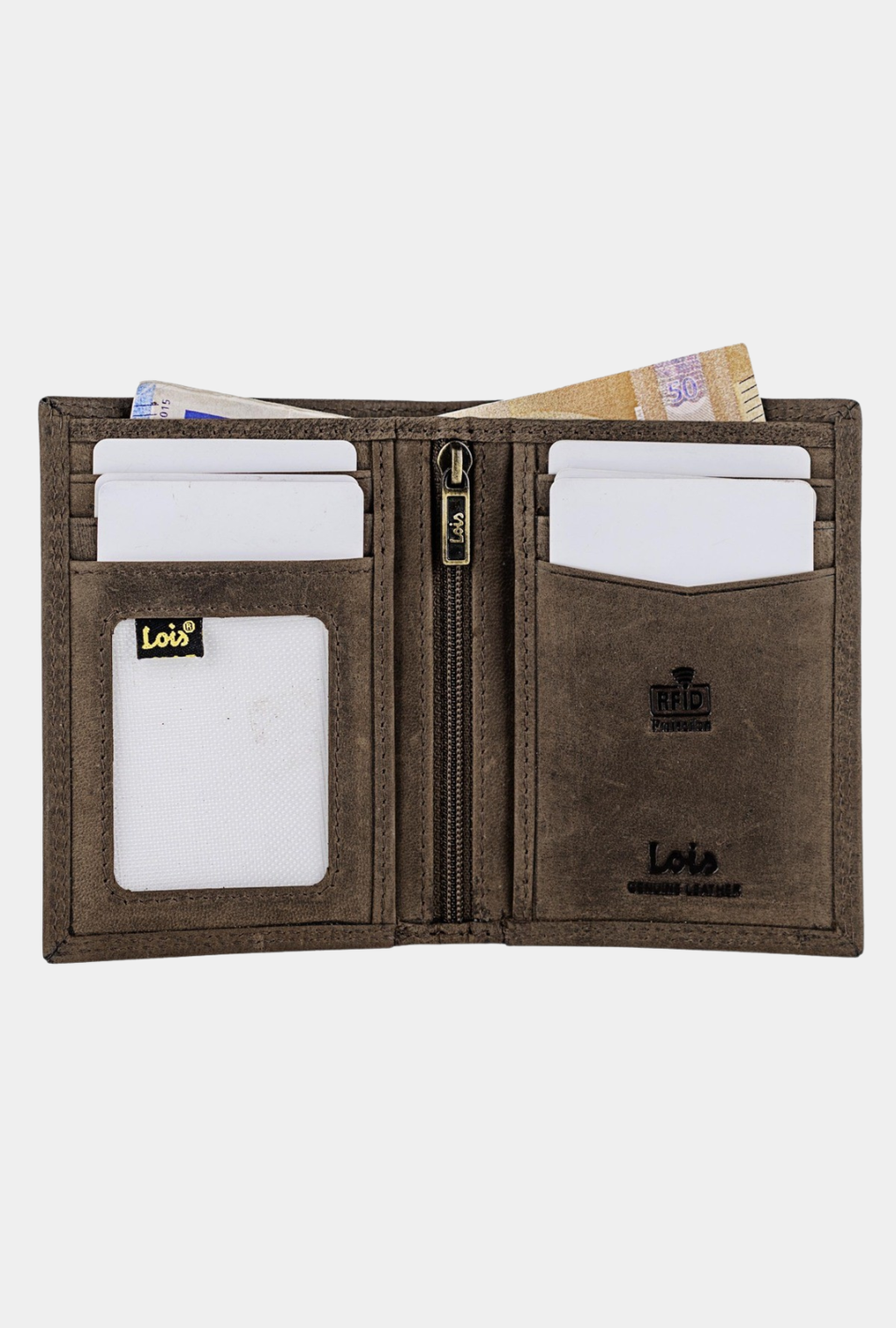 Lois Cartera Piel De Hombre Sin Monedero 11cm - Dubbo