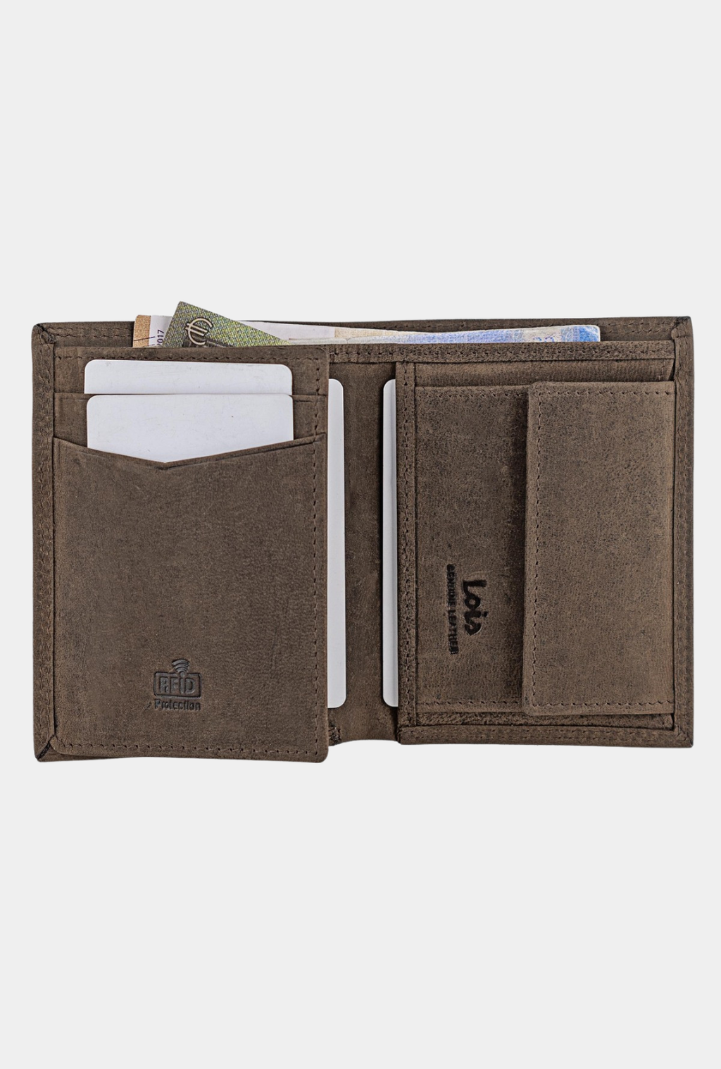 Lois Cartera Piel De Hombre Con Monedero 11cm  - Dubbo