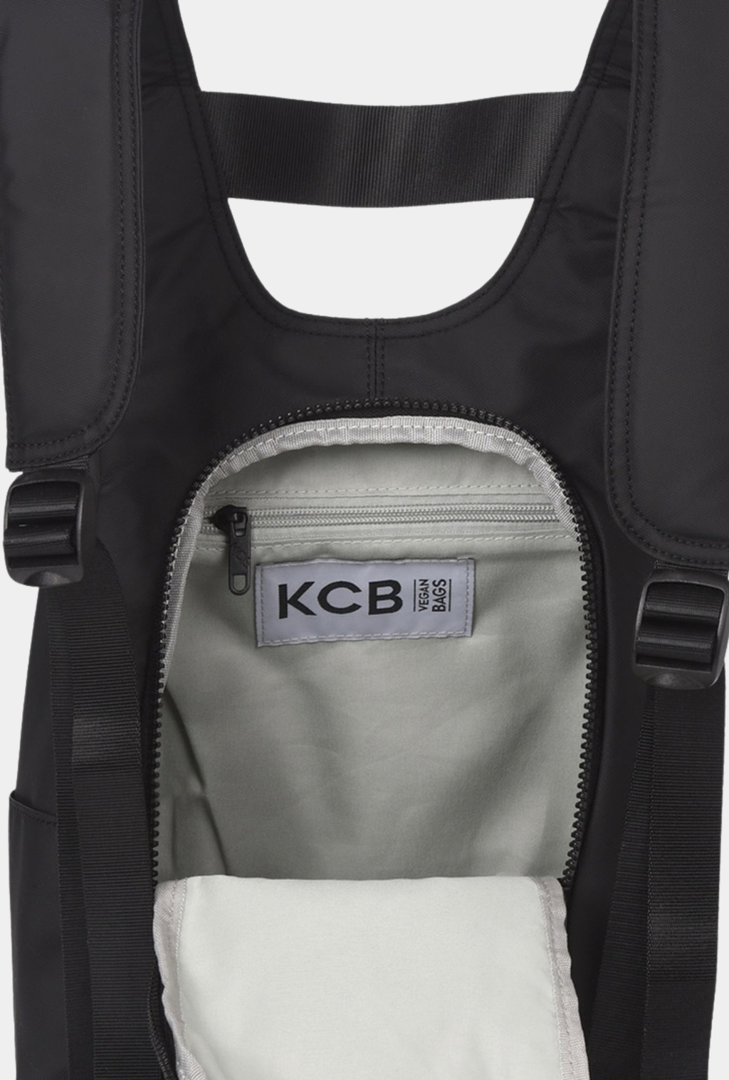 KCB Mochila Antirrobo Pequeña Dual Negro