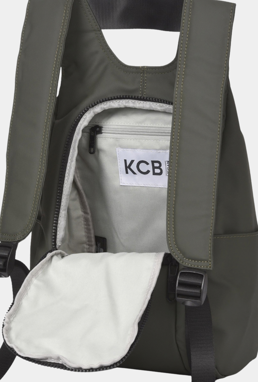 KCB Mochila Antirrobo Grande Dual Khaki
