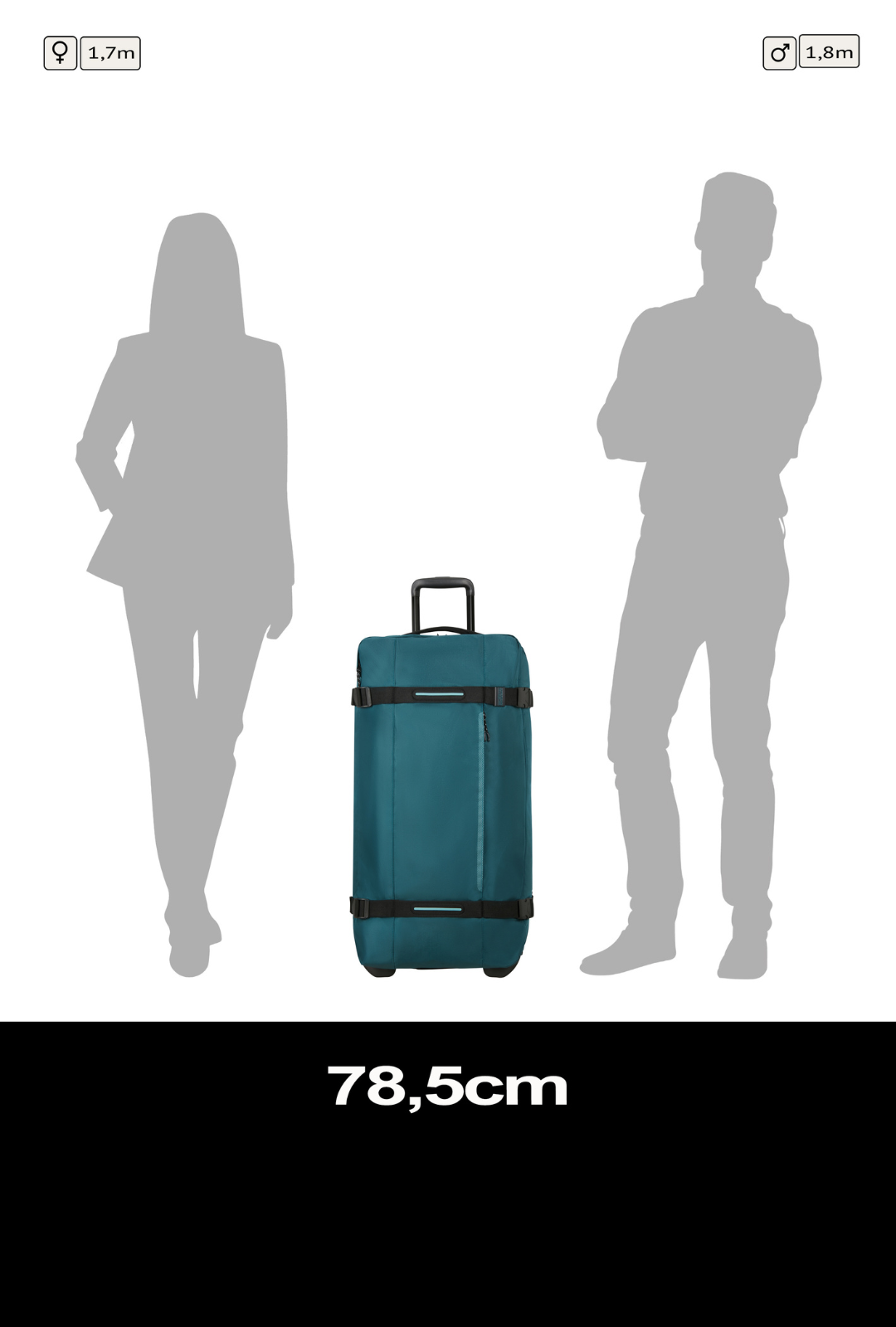 American Tourister Bolsa De Viaje Urban Track - Grande 78,5cm