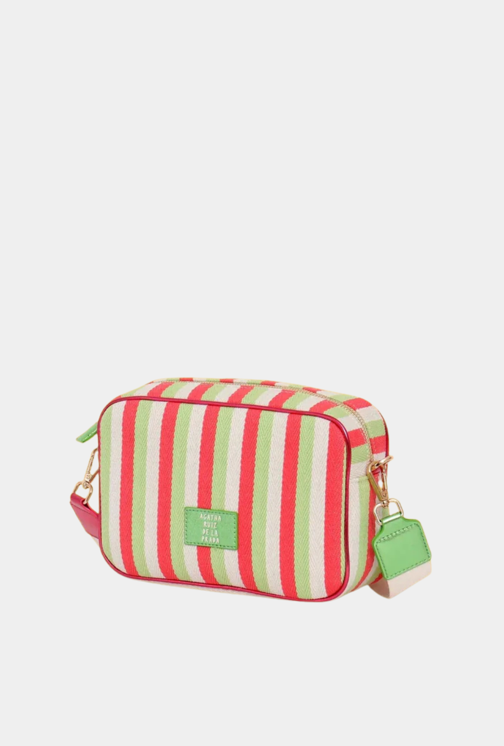 Agatha Ruiz De La Prada Bolso Bandolera Lona Líneas