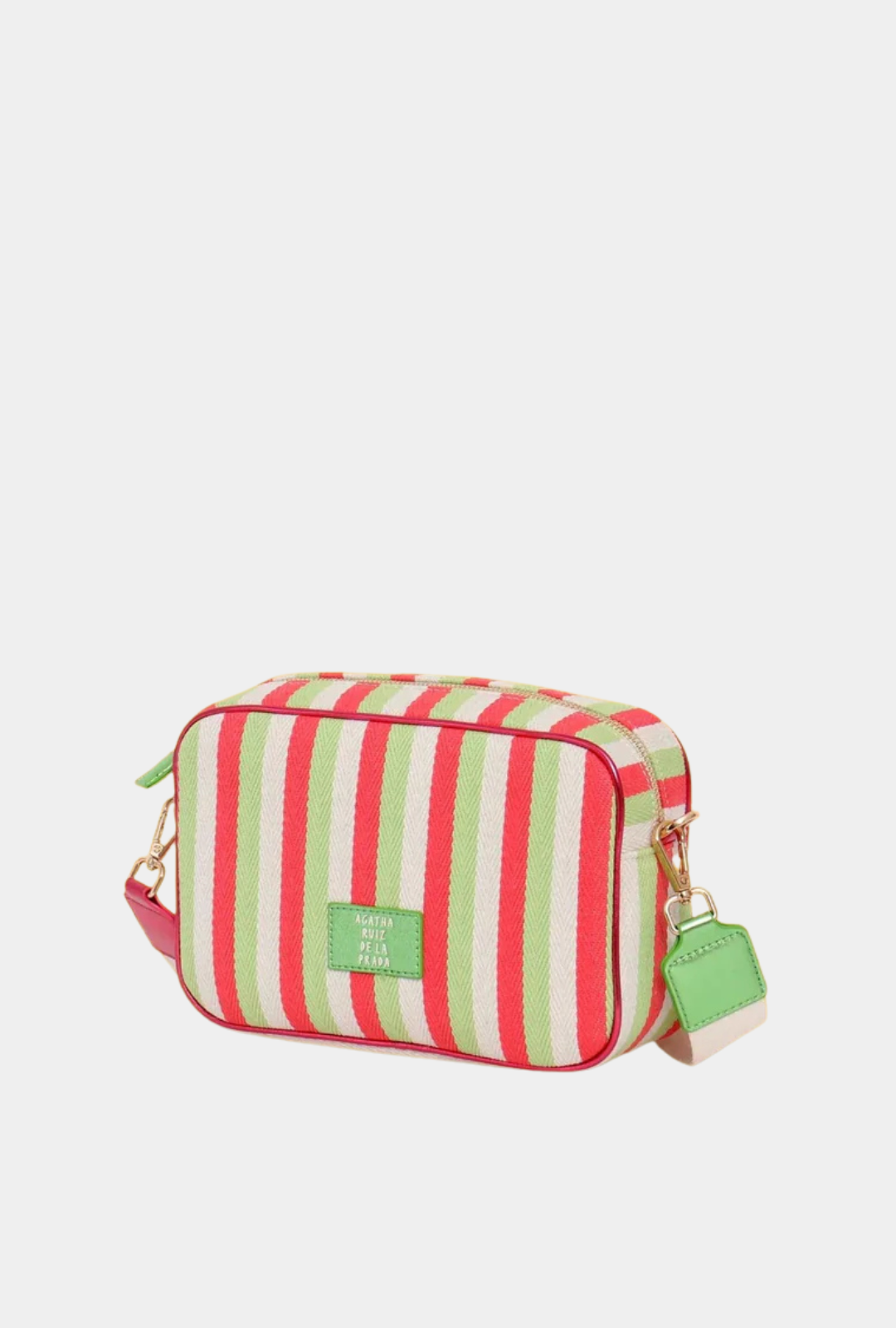 Agatha Ruiz De La Prada Bolso Bandolera Lona Líneas