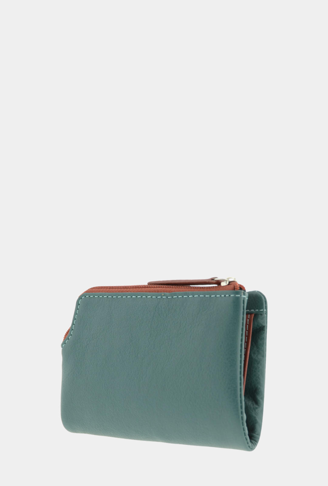 Adapell Cartera Piel RFID 12cm - Brisa Ocean Teal