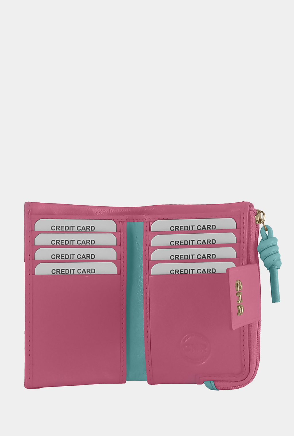 Cacharel Billetero Piel Mini 11.50 cm - Natura Fucsia