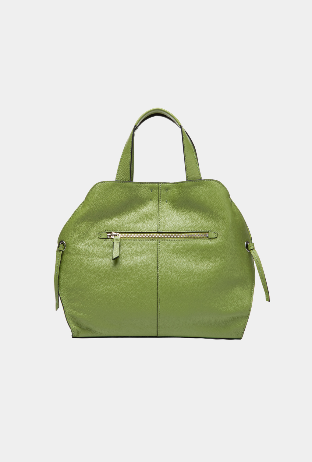 Abbacino Bolso De Mano En Piel Verde