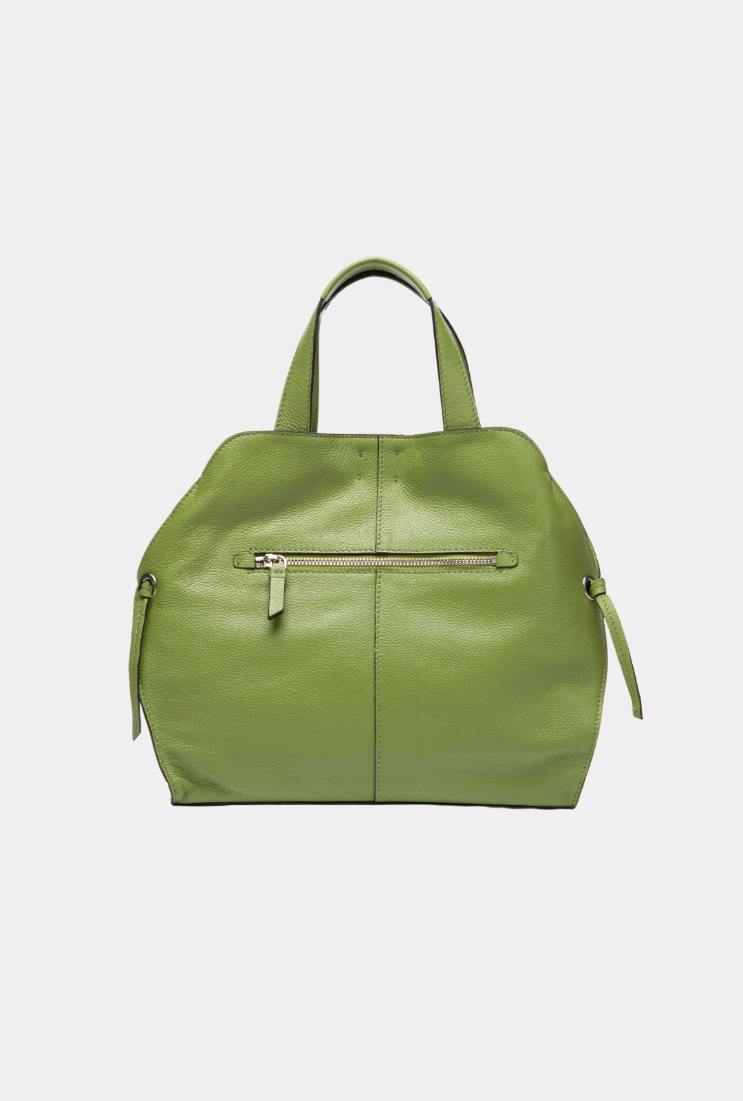 Abbacino Bolso De Mano En Piel Verde