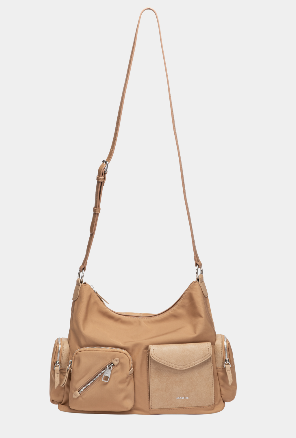 Abbacino Bolso De Hombro En Tejido Camel