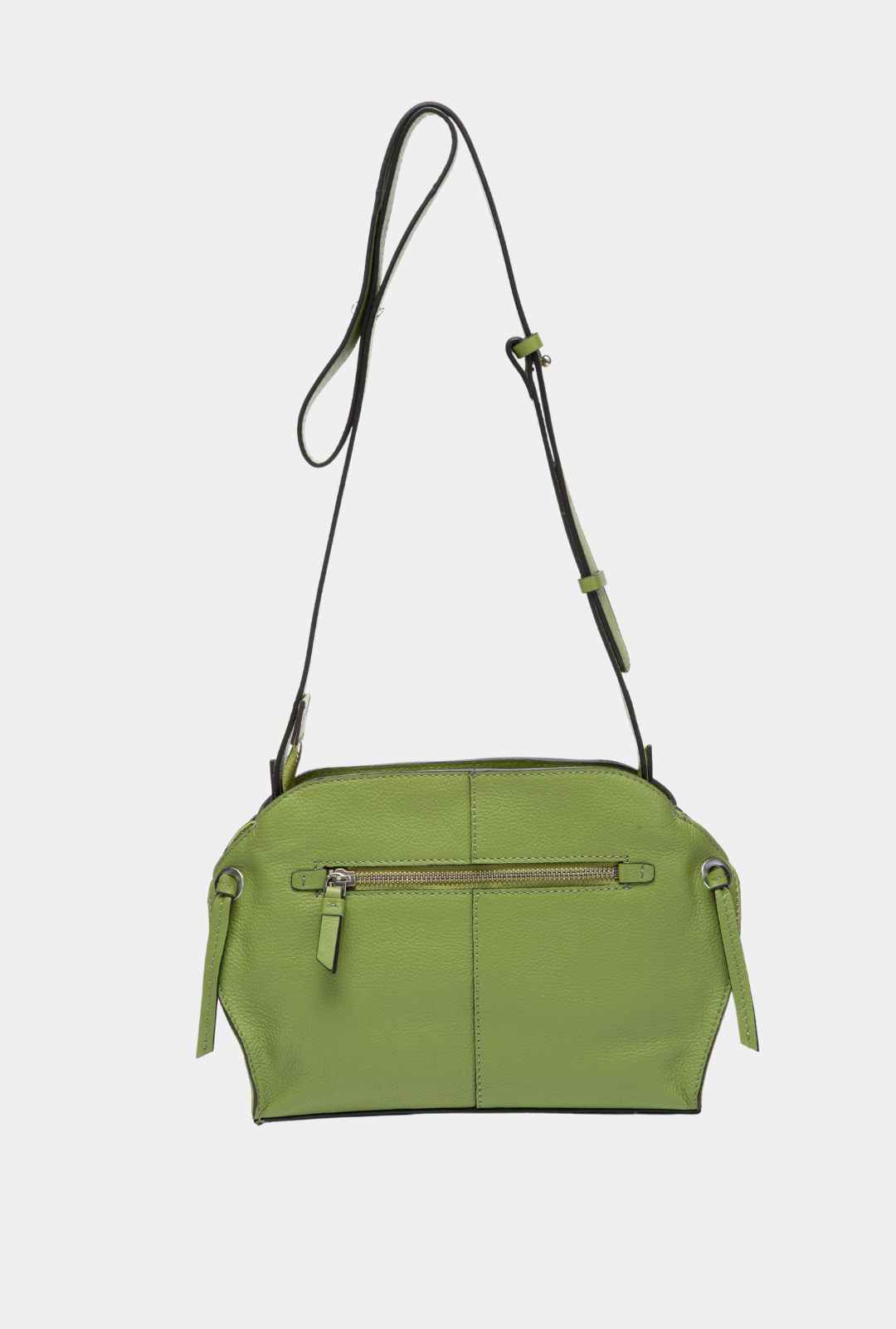 Abbacino Bandolera En Piel Verde