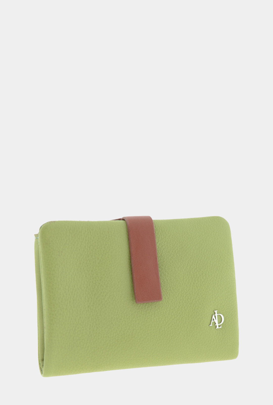 Adapell Cartera Piel RFID 14cm - Brisa Verde Sage