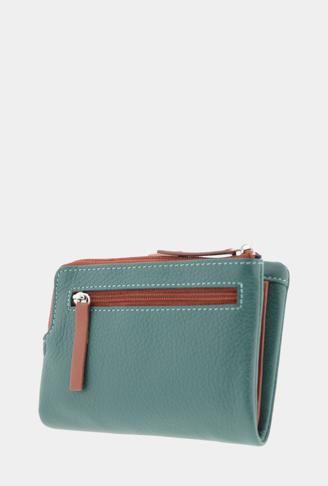 Adapell Cartera Piel RFID 14cm - Brisa Ocean Teal