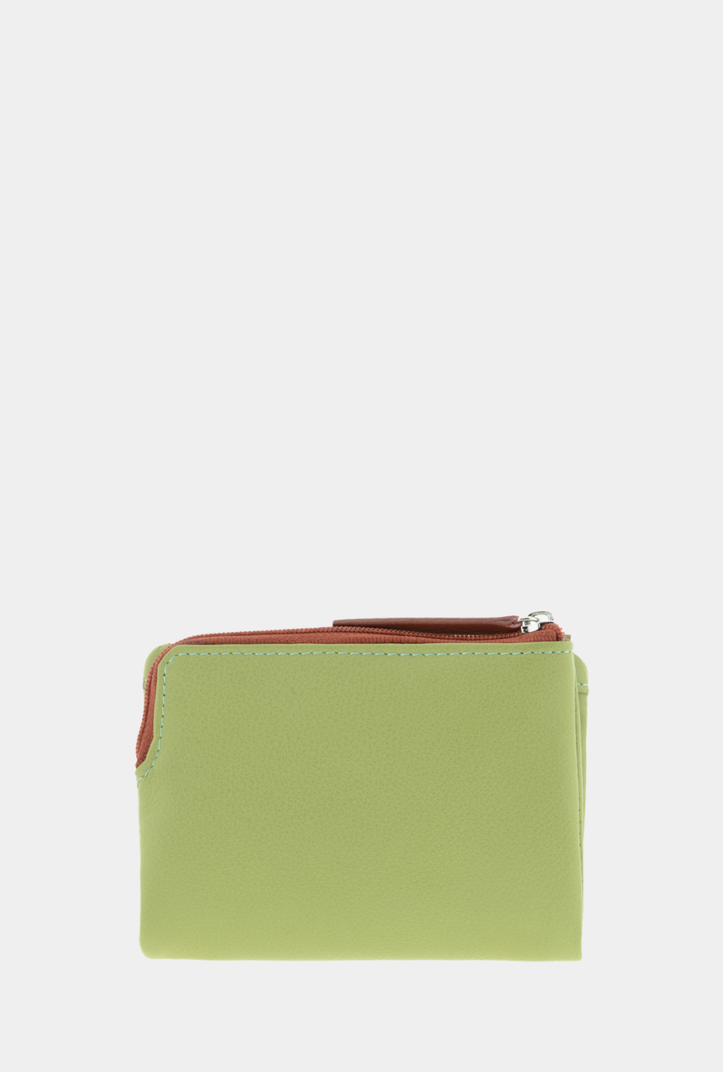 Adapell Cartera Piel RFID 12cm - Brisa Verde Sage