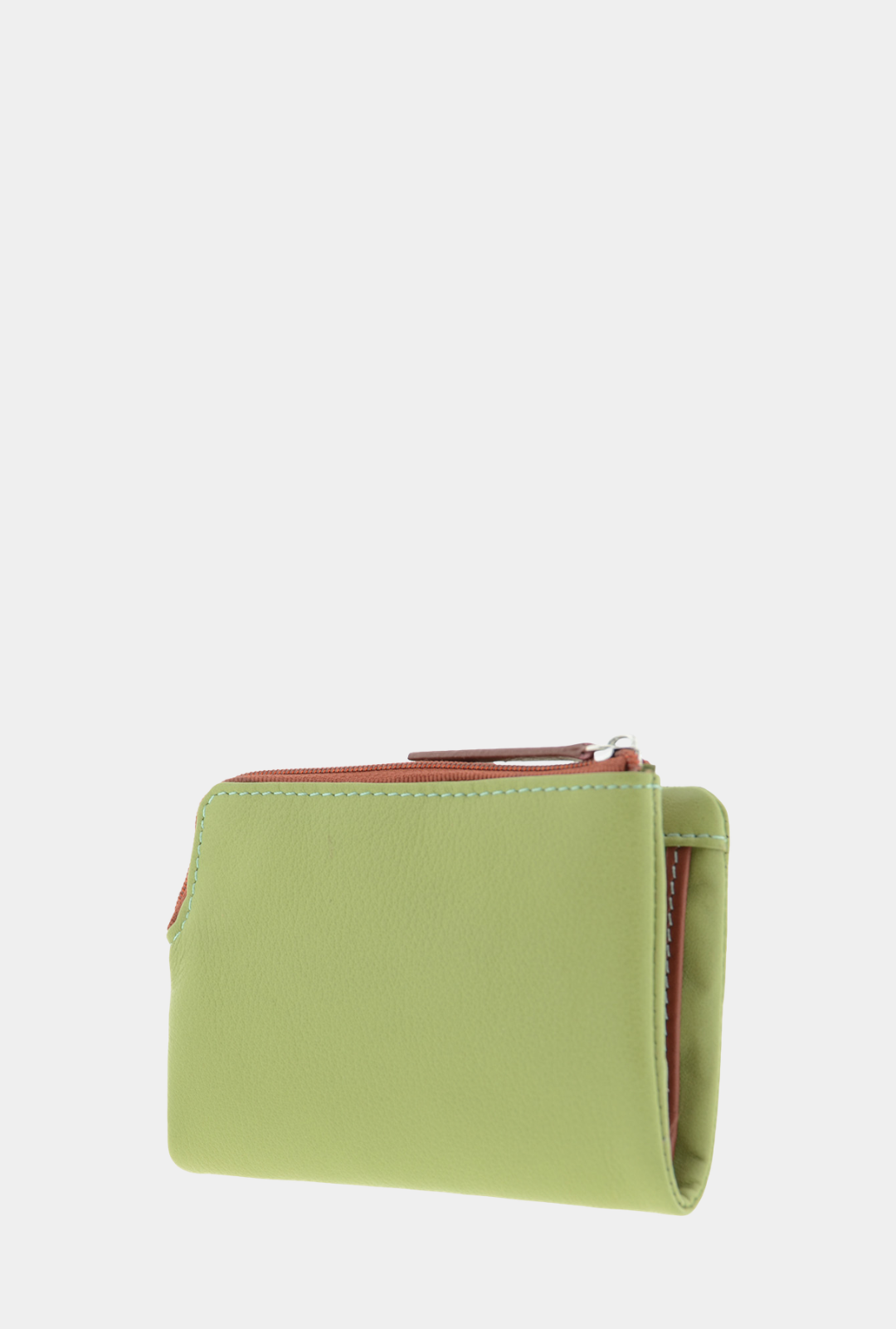 Adapell Cartera Piel RFID 12cm - Brisa Verde Sage