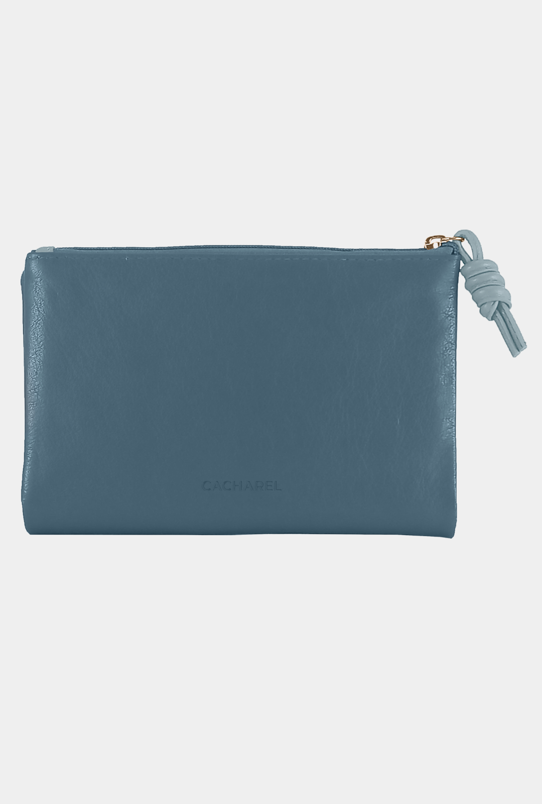 Cacharel Billetero Piel Grande 18 cm - Natura Azul