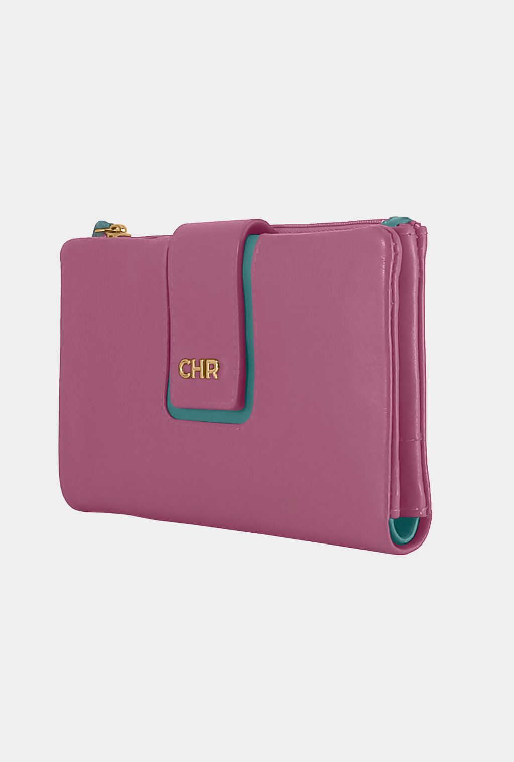 Cacharel Billetero Piel Grande 18 cm - Natura Fucsia
