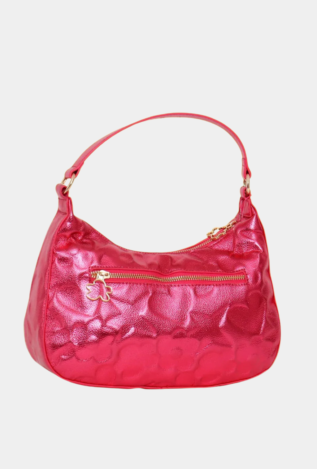 Agatha Ruiz De La Prada Bolso De Hombro Góndola Grabado Iconos Fucsia
