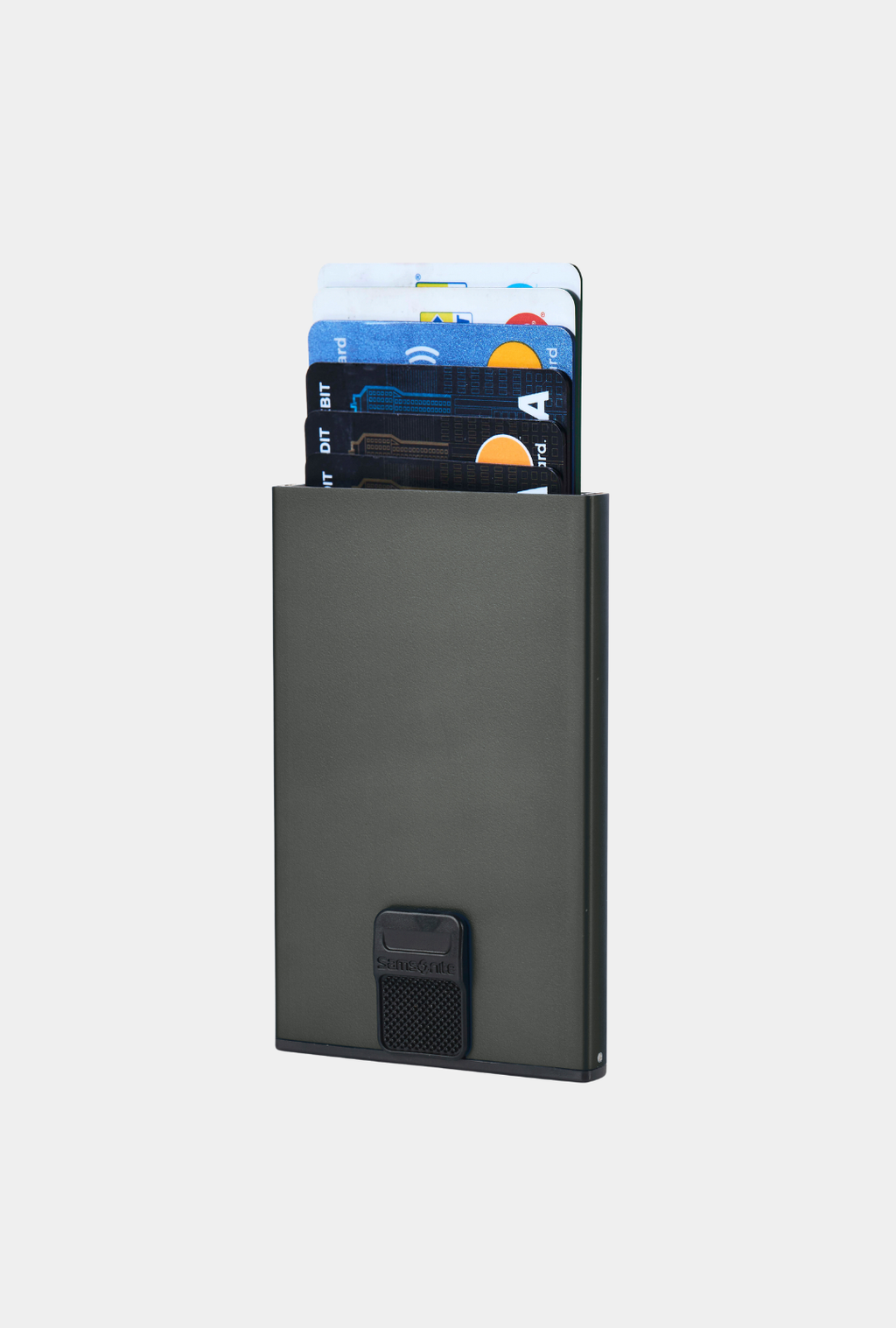 Samsonite Tarjetero Alu Fit Con Protección RFID Y NFC