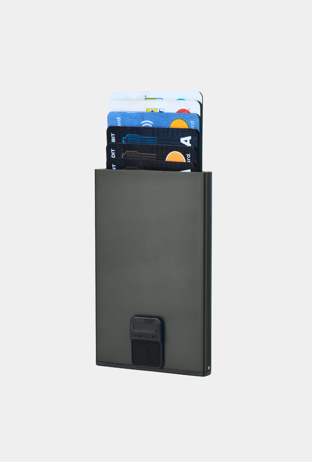 Samsonite Tarjetero Alu Fit Con Protección RFID Y NFC