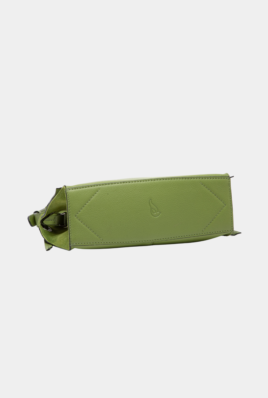 Abbacino Bandolera En Piel Verde