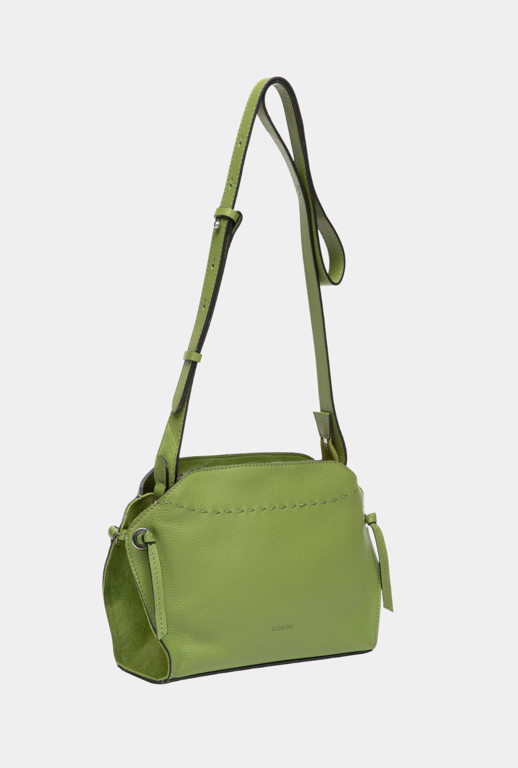 Abbacino Bandolera En Piel Verde