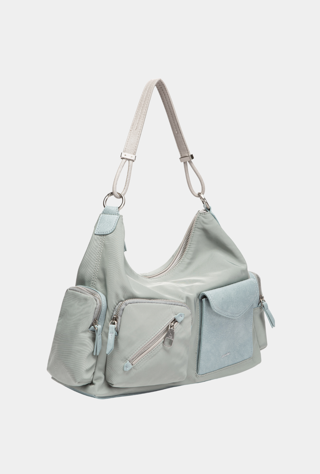 Abbacino Bolso De Hombro En Tejido Azul