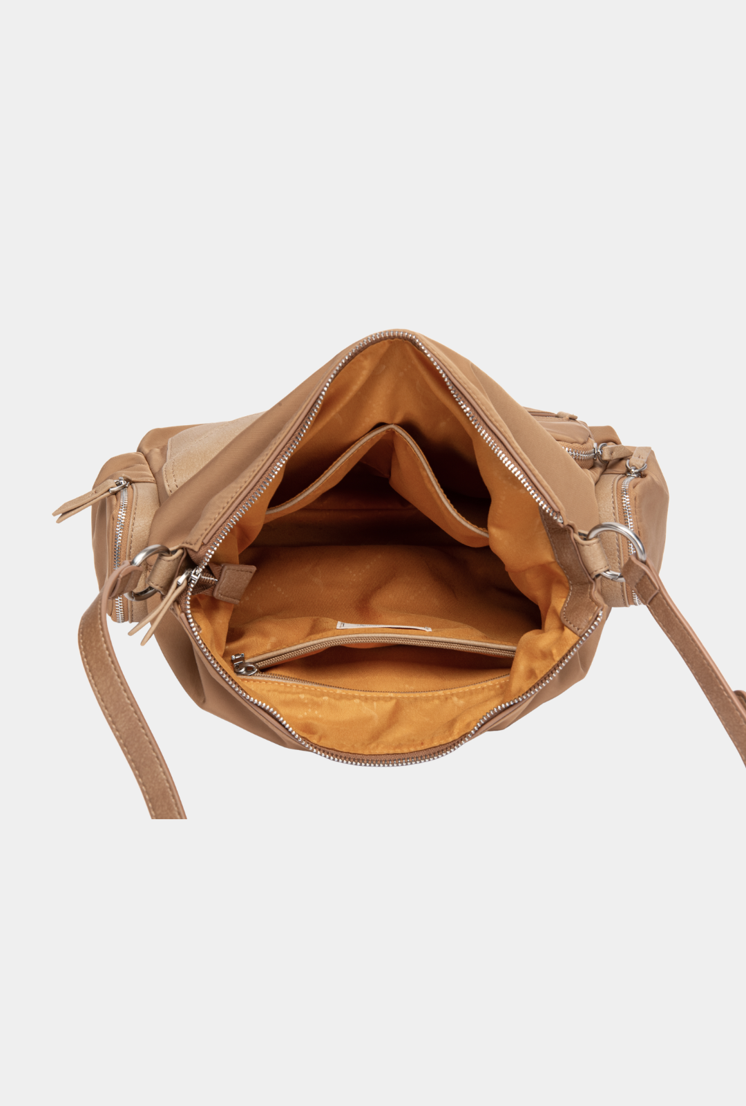Abbacino Bolso De Hombro En Tejido Camel