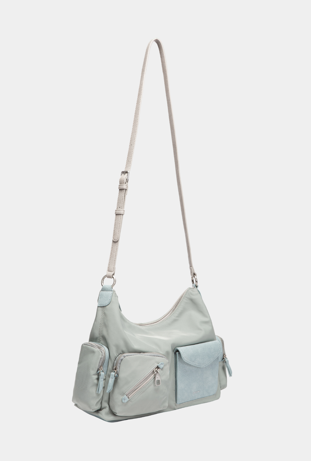 Abbacino Bolso De Hombro En Tejido Azul