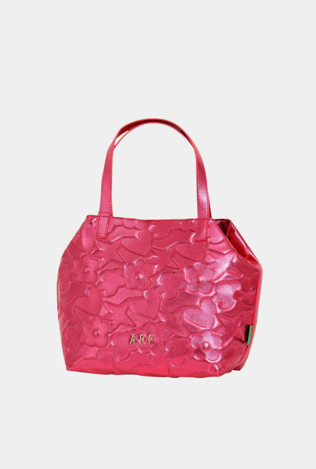 Agatha Ruiz De La Prada Tote Grabado Iconos Fucsia