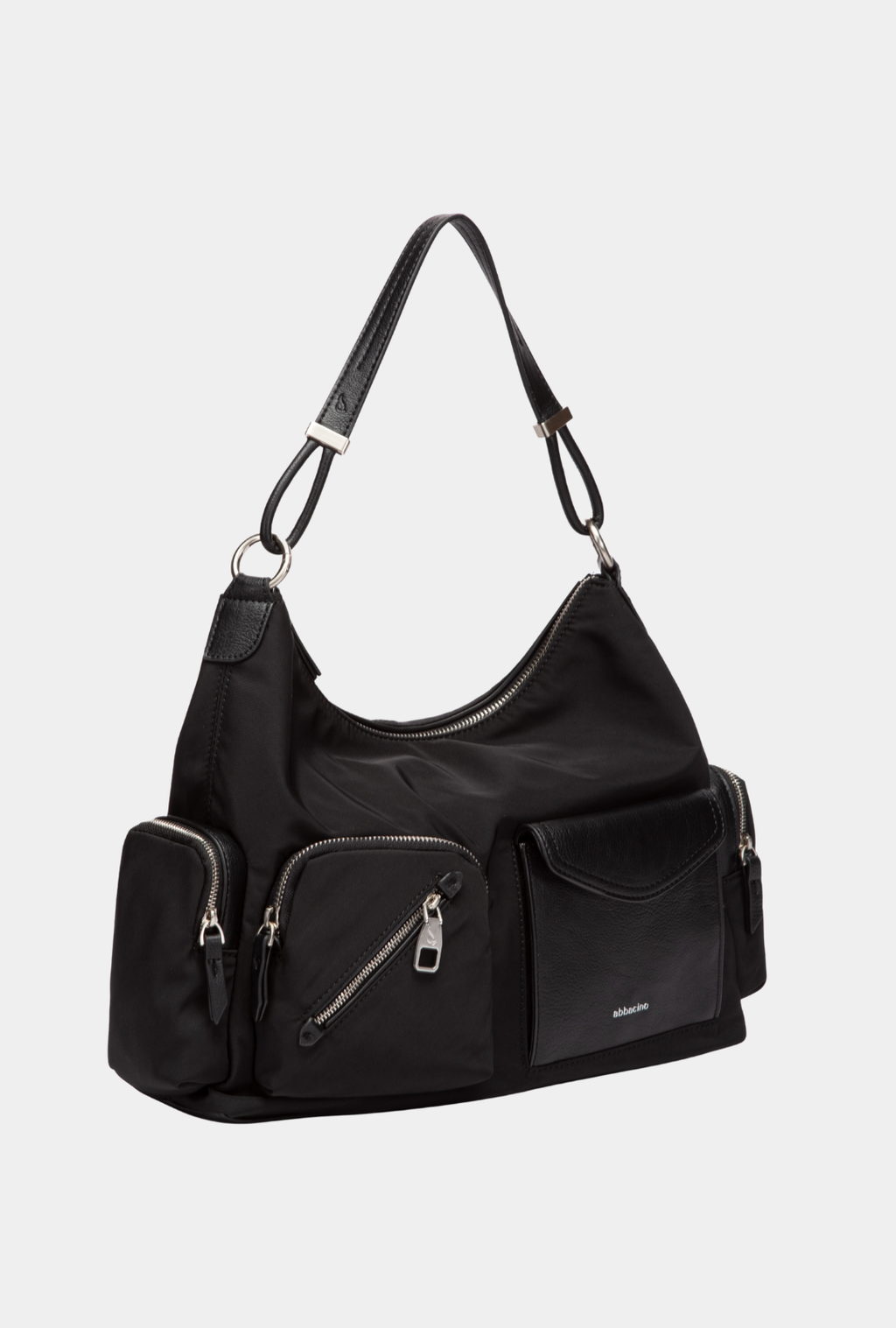 Abbacino Bolso De Hombro En Tejido Negro