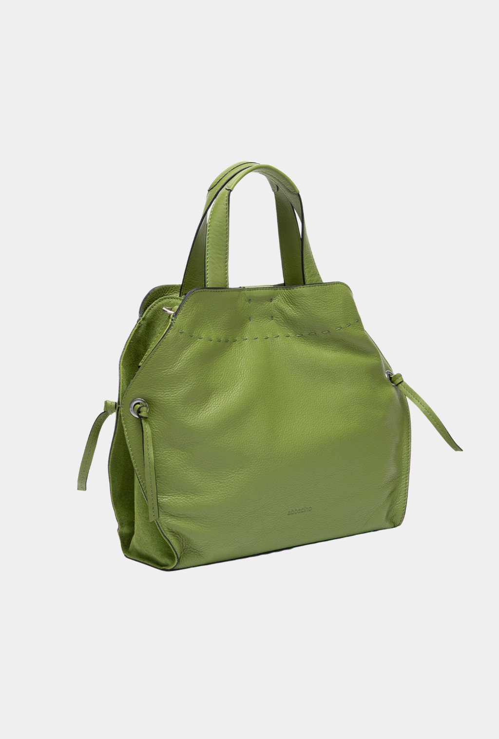 Abbacino Bolso De Mano En Piel Verde