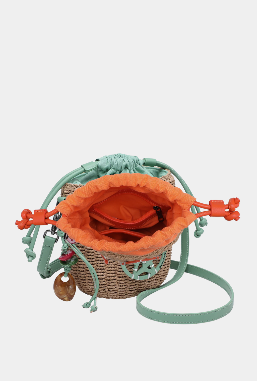 Pepe Moll Bandolera Natural Alaska Naranja
