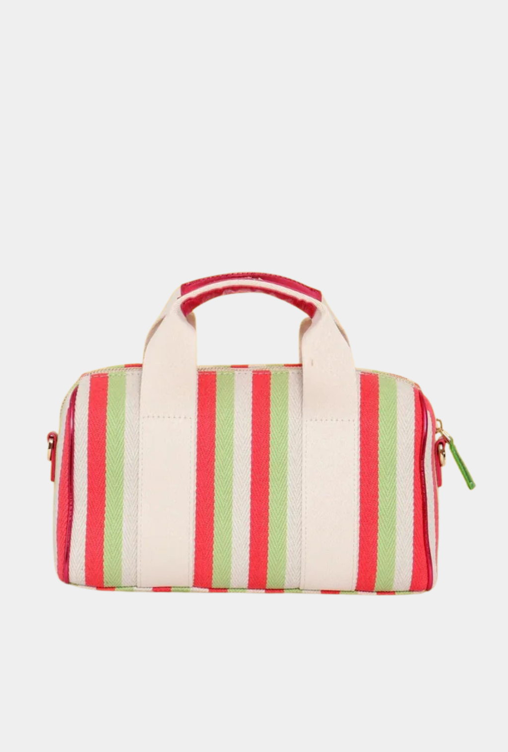 Agatha Ruiz De La Prada Bolso De Mano Bowling Lona Líneas