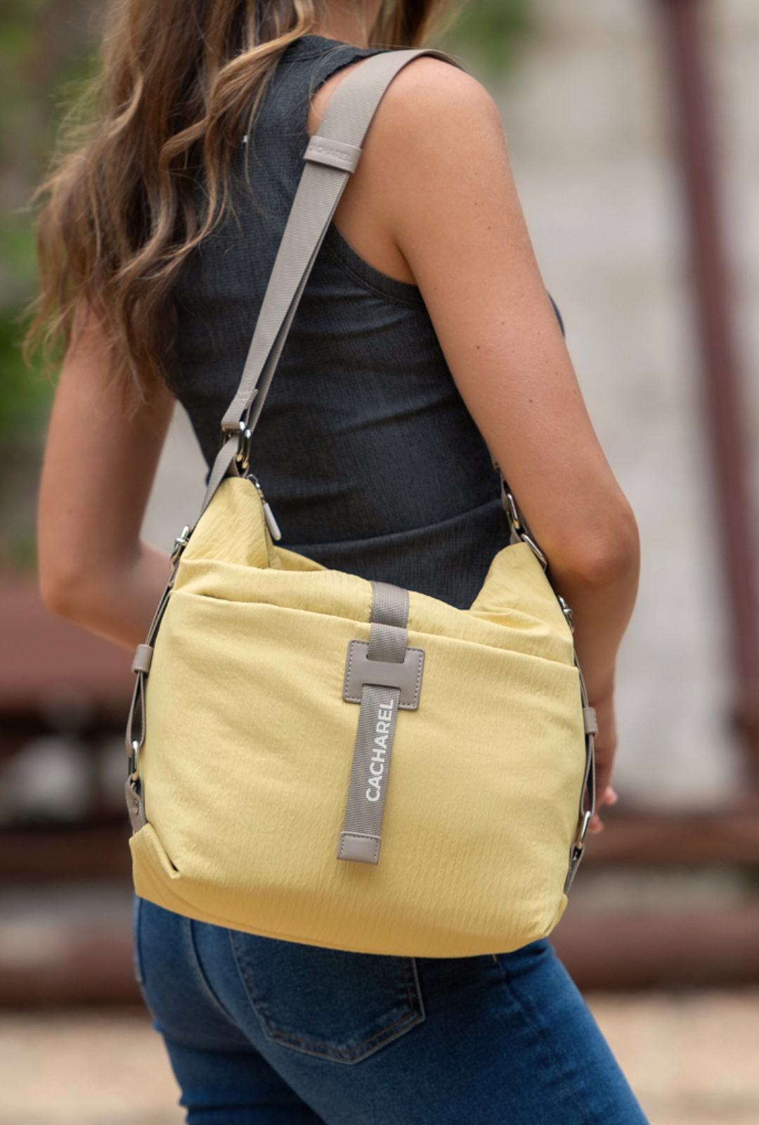 Cacharel Bolso-Mochila Plisada Lightweight